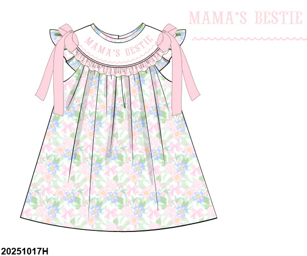 PRE SALE SHIPS APRIL(1-30) Mama's Bestie Dress | Tutti Frutti Kids Co