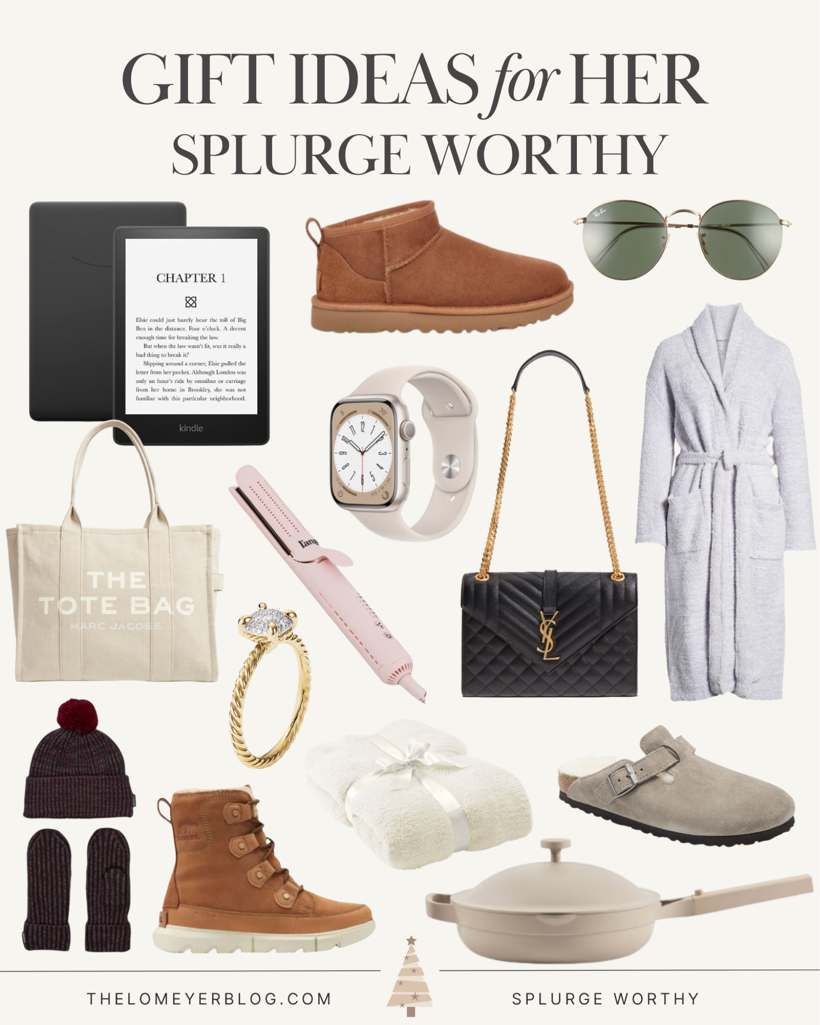 Splurge worthy gifts for her

#giftideas #splurgegifts #giftsforher

#LTKshoecrush #LTKHoliday #LTKitbag