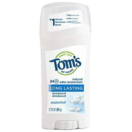 Toms Of Maine Natural Deodorant Stick Unscented 2 Count | Walmart (US)