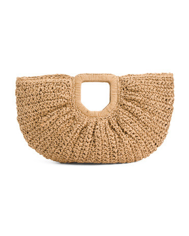 Raffia Beach Bag | TJ Maxx