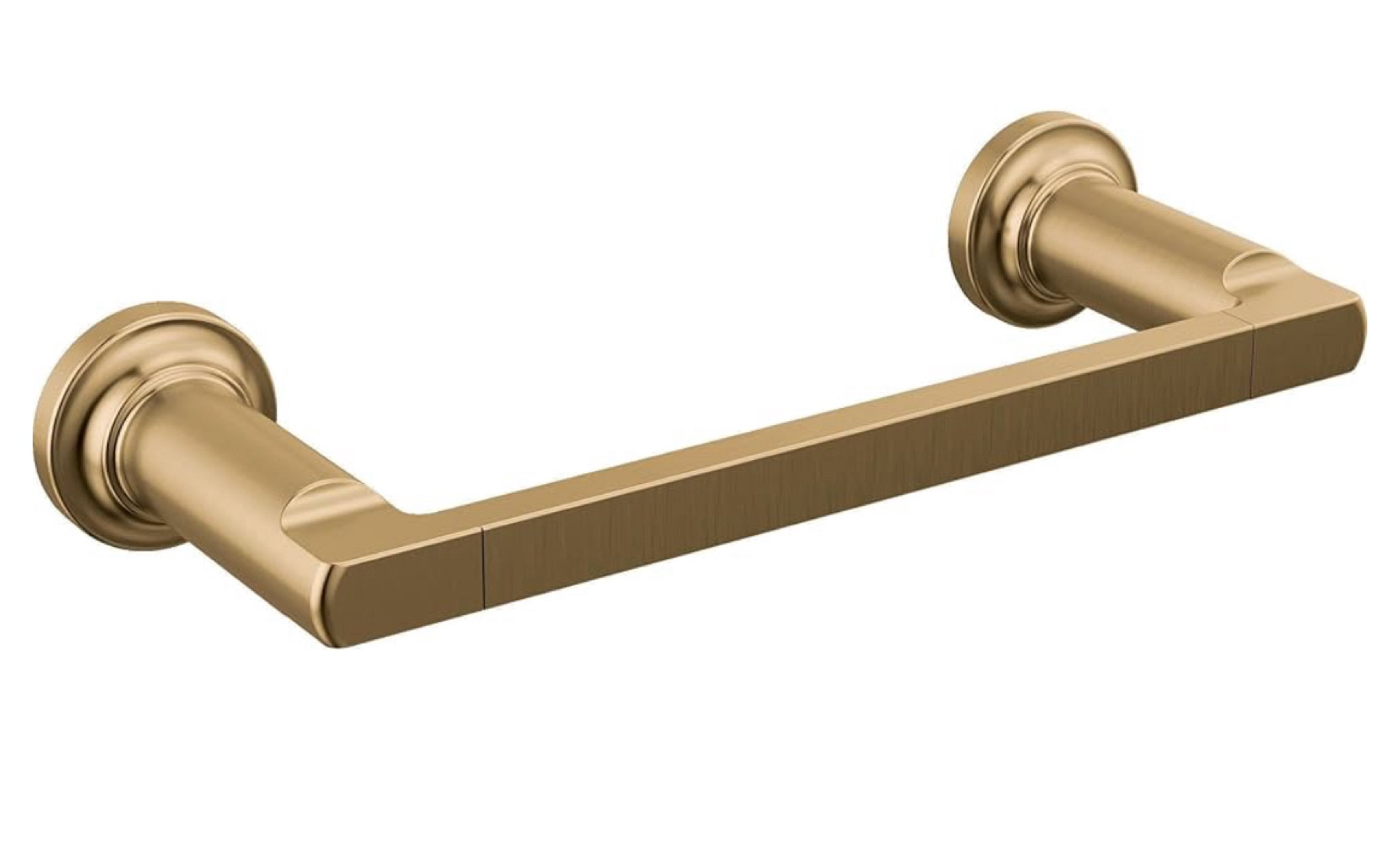 DELTA FAUCET 78908-CZ Tetra 8 in. Hand Towel Bar Bath Hardware Accessory in Champagne Bronze

#LTKHome #LTKFindsUnder100
