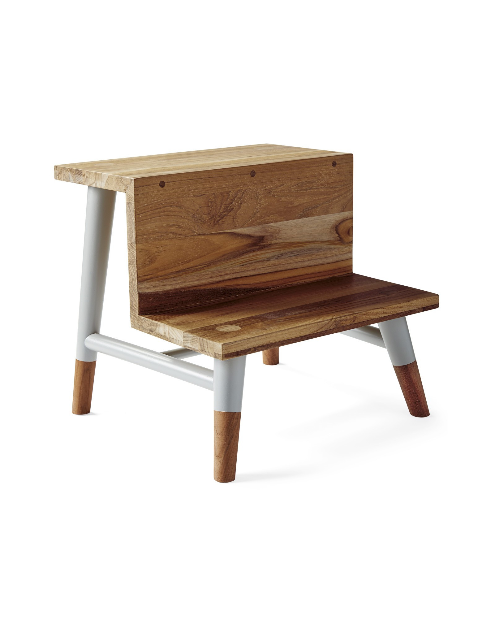 Teak Step Stool | Serena and Lily