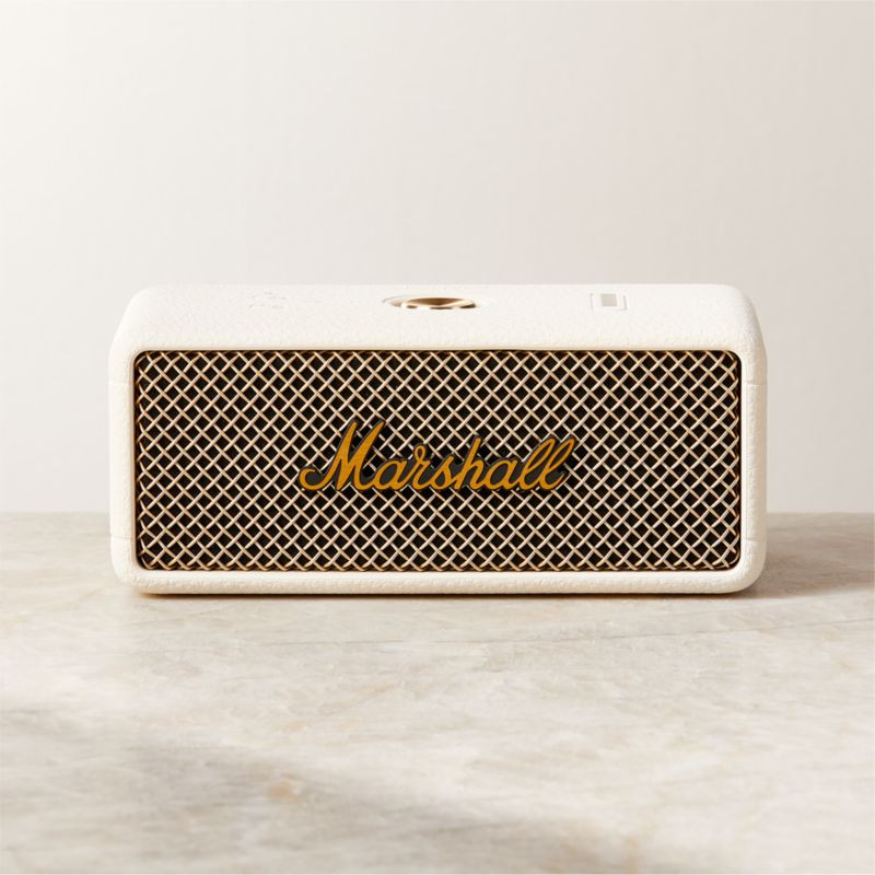 Marshall Emberton III Cream Bluetooth Speaker | CB2 | CB2