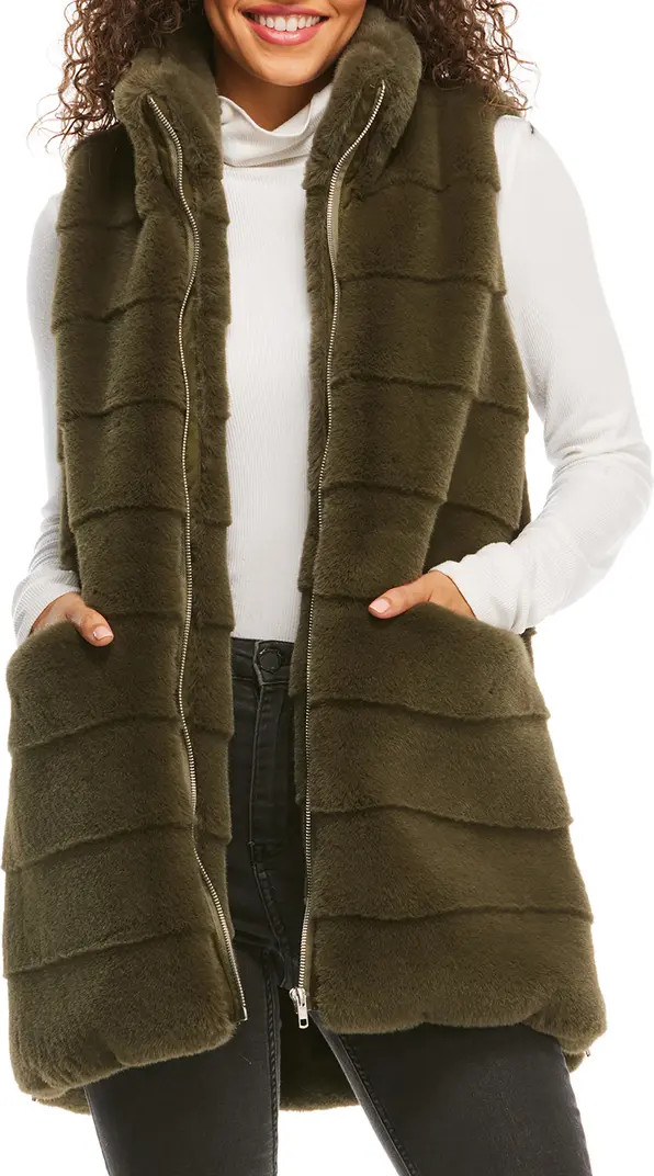 DONNA SALYERS FABULOUS FURS Faux Fur Vest | Nordstrom | Nordstrom
