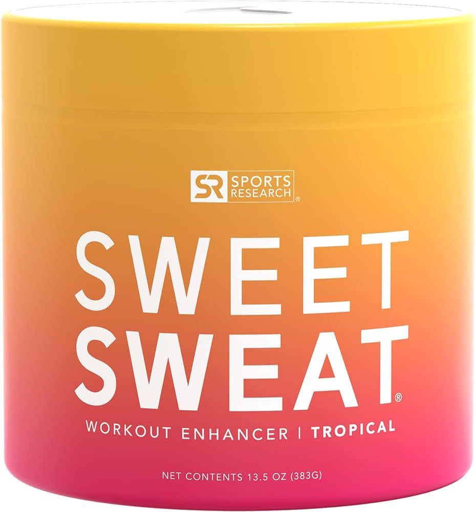 Sports Research Sweet Sweat 'Workout Enhancer' Gel XL Jar - Maximize Your Exercise & Sweat Faster... | Amazon (US)