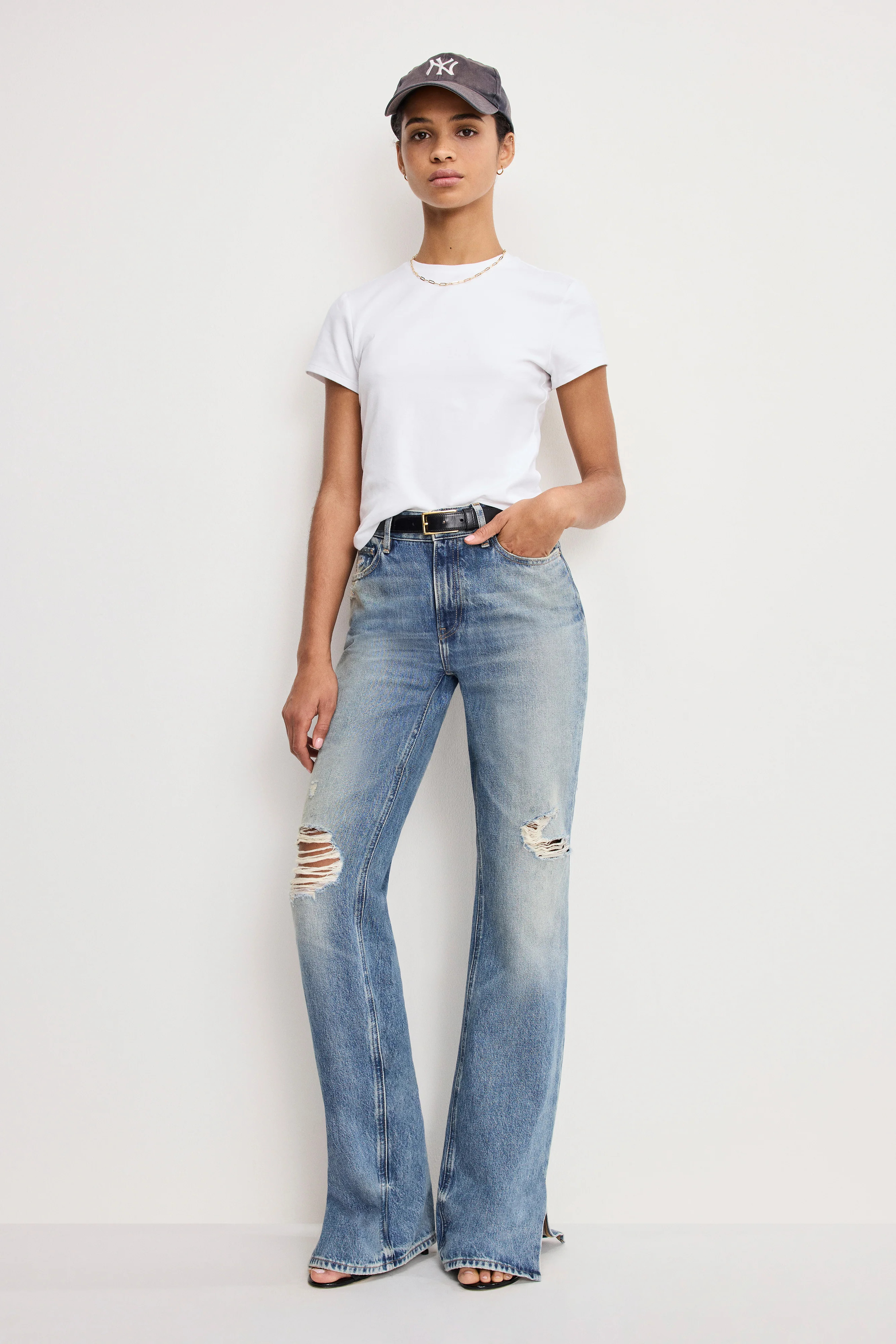 THE KHLOÉ JEAN LONG | INDIGO1017 - GOOD AMERICAN | Good American