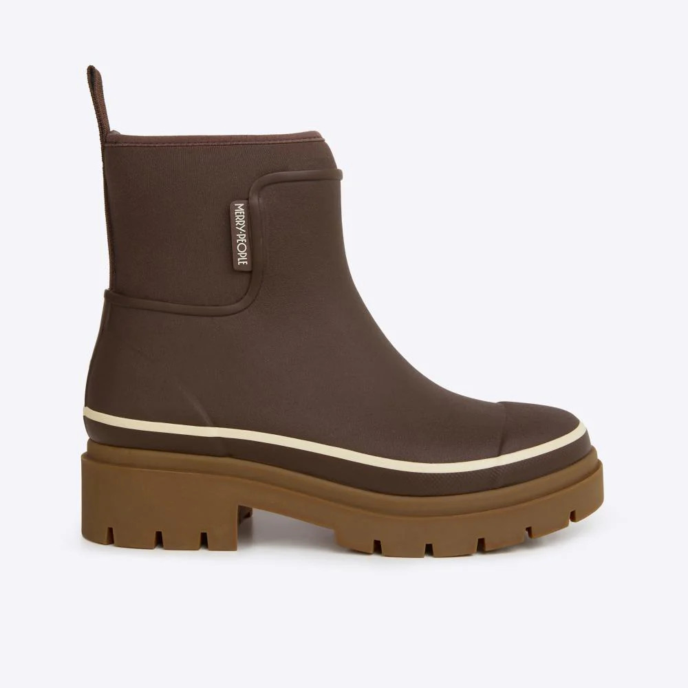 Merry People X Karen Walker Tully Boot // Chocolate | Merry People - Australia