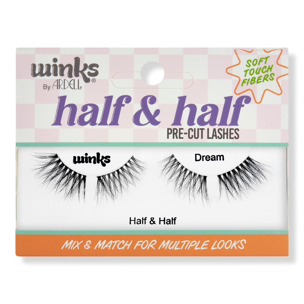 Ardell Winks Half & Half Black Strip Lash, Dream | Ulta