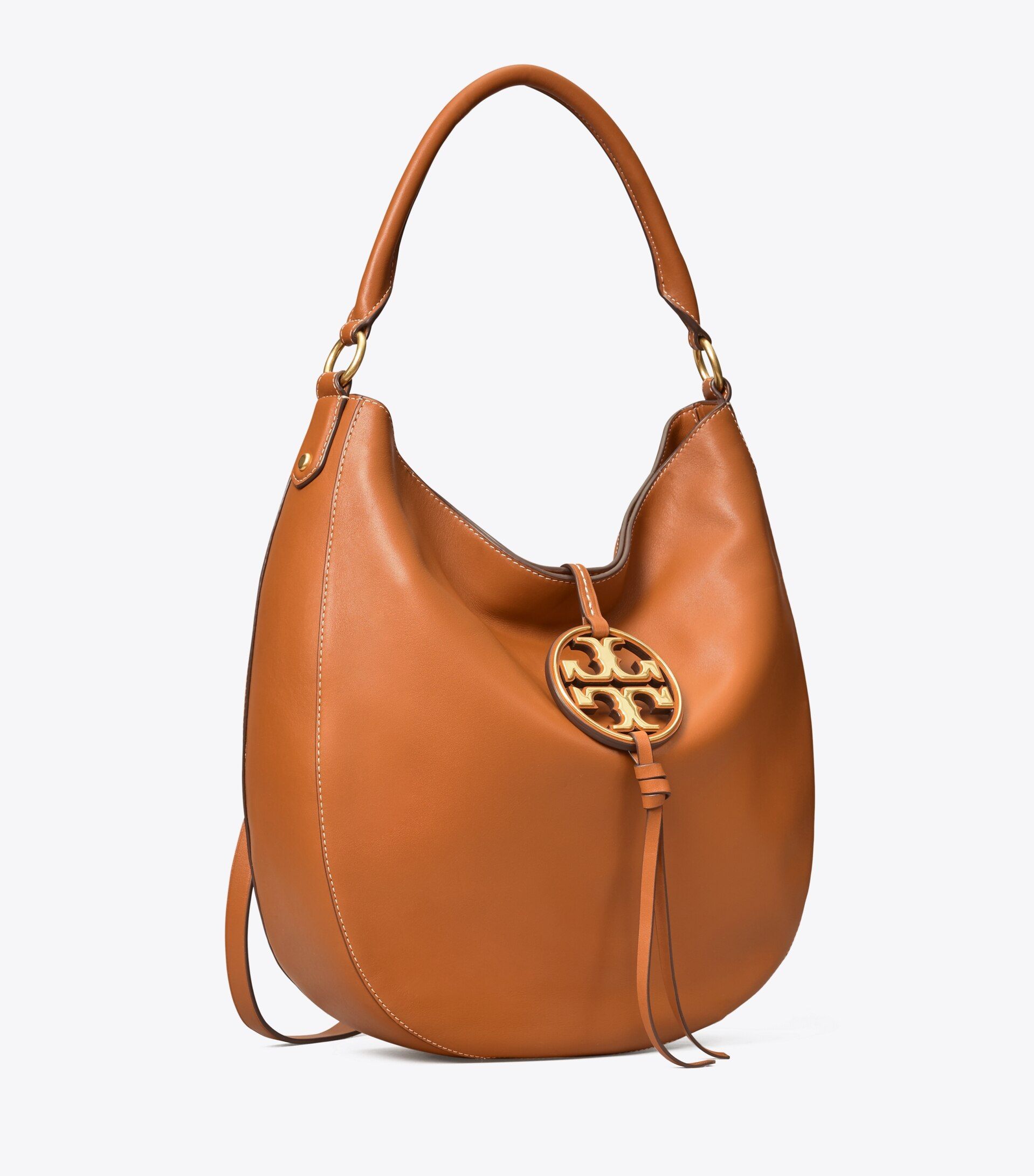 Miller Metal-Logo Slouchy Hobo | Tory Burch (US)