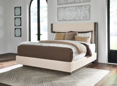 Anibecca Queen Upholstered Panel Bed | Ashley | Ashley Homestore