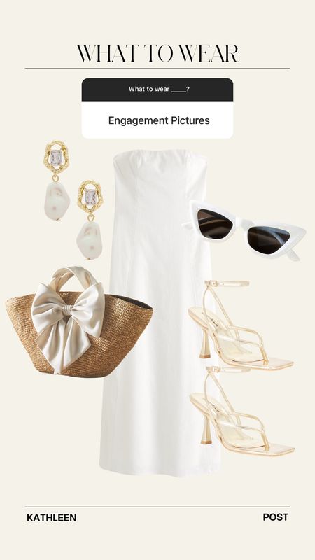 What to Wear: to an engagement photo shoot.
#KathleenPost #WhatToWear #Spring #springfashion #SpringOutfit #engagementphotos #wedding

#LTKwedding #LTKstyletip #LTKparties