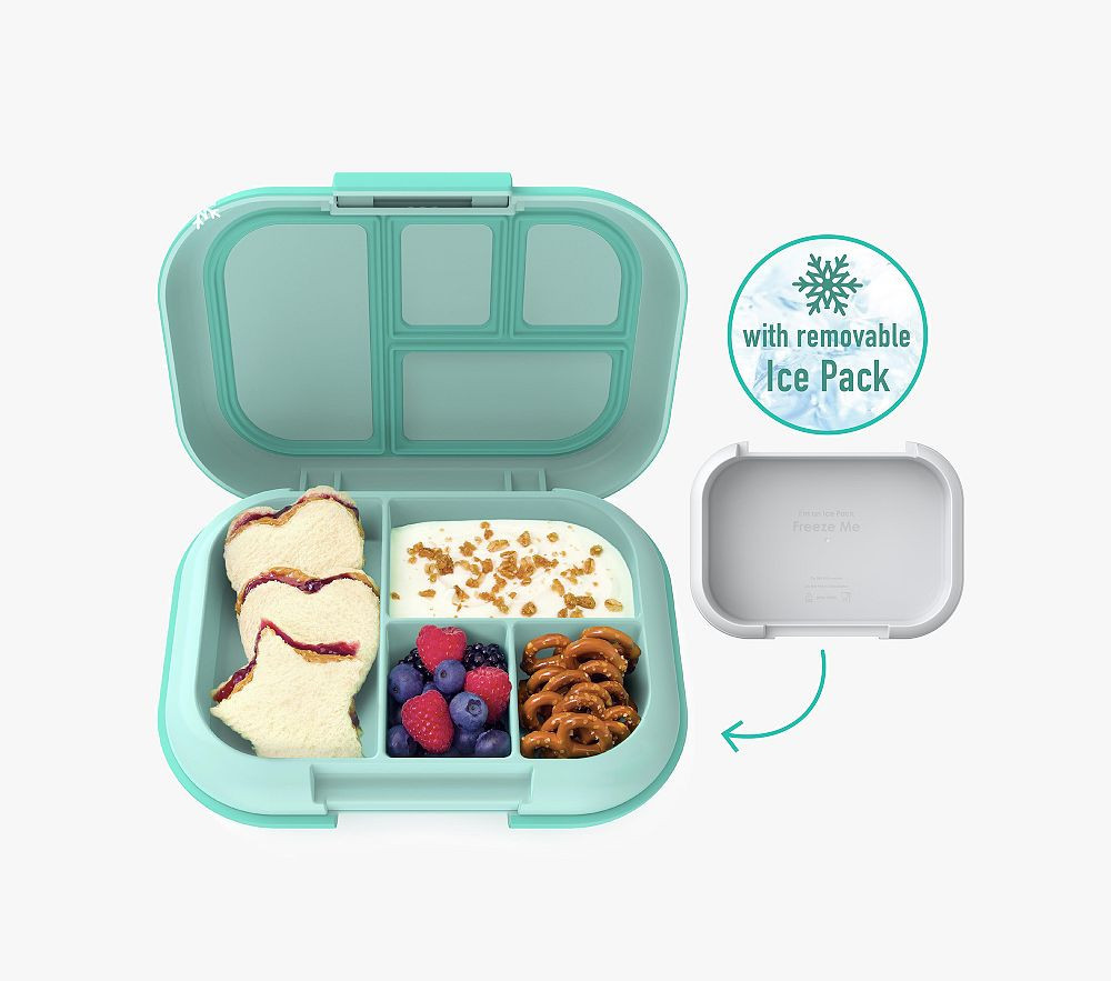 Bentgo Kids Chill Lunch Box, Aqua | Pottery Barn Kids
