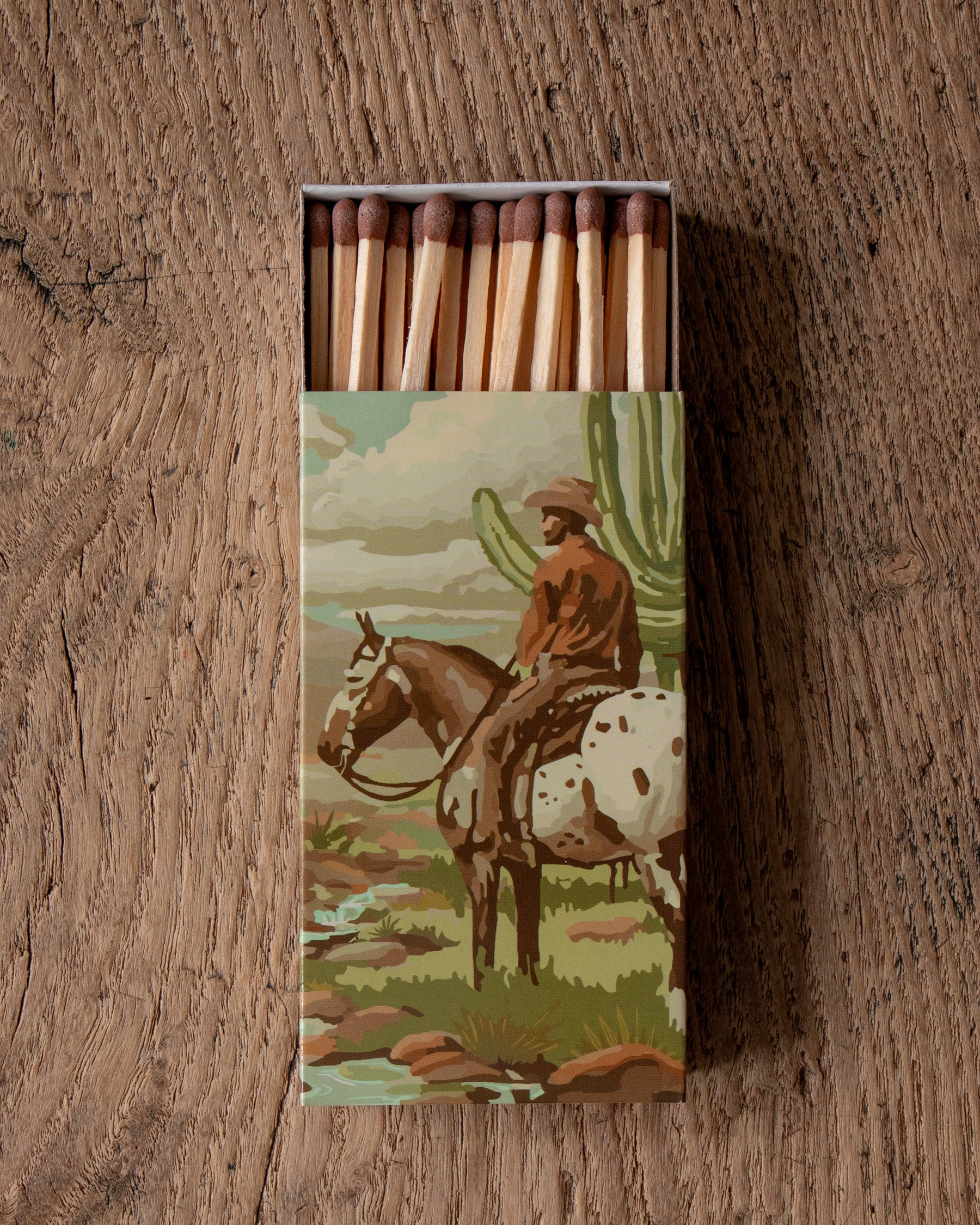 Printed Match Box | The Vintage Rug Shop