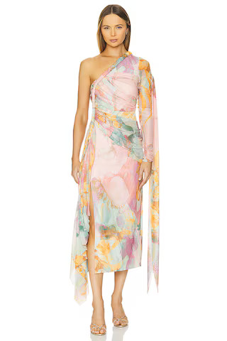 Andrea Iyamah Turi Dress in Zuli Print from Revolve.com | Revolve Clothing (Global)