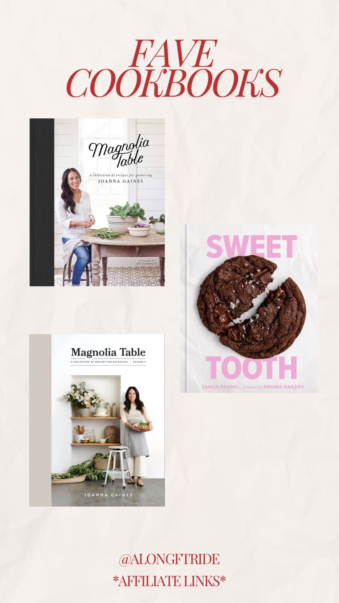 With the holidays right around the corner, it’s a perfect time to be thinking about all the cooking and baking that comes with them!

These are some of my favorite cookbooks, and they’d also make great gifts!

#LTKGiftGuide #LTKSaleAlert #LTKHoliday