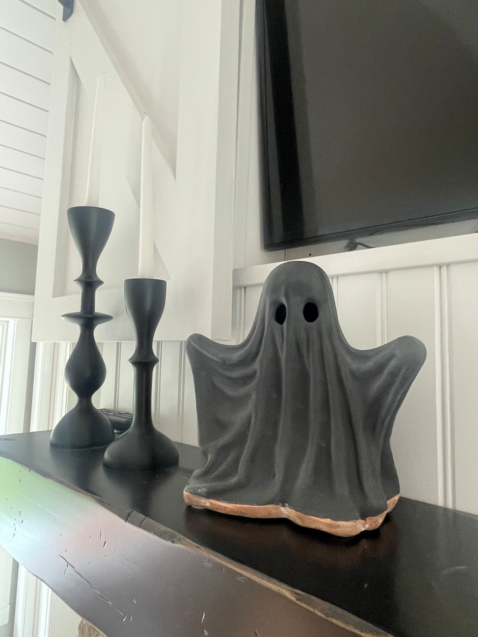 Perfect handcrafted ghost from pottery barn.  Subtle touch of spooky!  

#LTKSeasonal #LTKSaleAlert #LTKHome