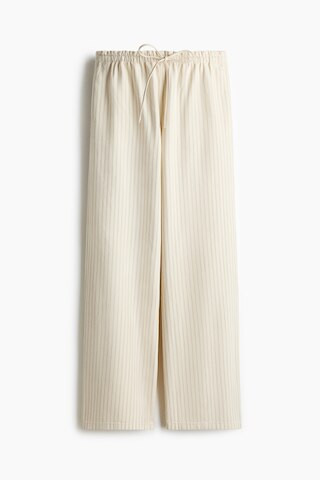 H & M - Denim Pull-On Pants - White | H&M (US + CA)