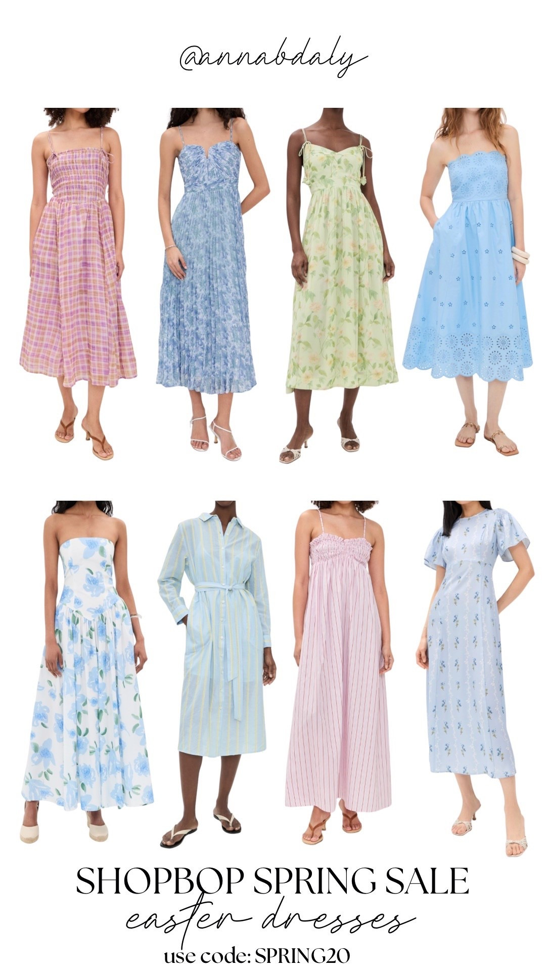 Shopbop spring sale! Easter dresses on sale! 

#LTKSaleAlert #LTKootd #LTKSeasonal