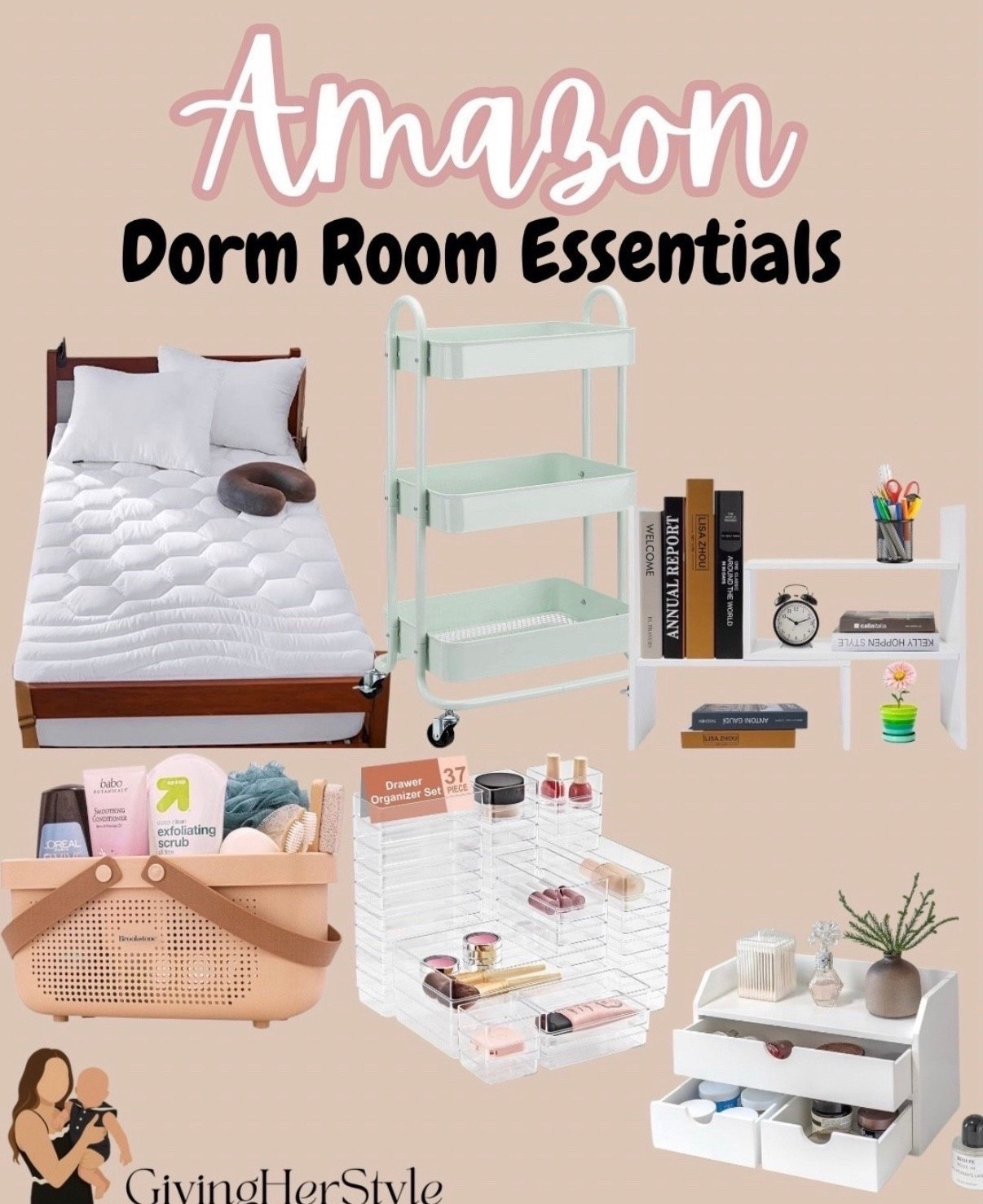 Dorm essentials from Amazon 
Amazon | amazon prime | amazon dorm | amazon dorm room essentials | college essentials | college finds | dorm room finds | university student | sorority | college | organization | bedding | dorm room organization | organizer | desk | dorm | dorm room | college | college dorm | back to school | preppy | that girl | teenage girls room | bedroom | teen girl | tween | bathroom | bathroom rug | bath mat | pillow | throw pillows | bedding | leopard print | back to school | sorority 
#backtoschool #LTKBackToSchool #college #sorority #dorm #dormroom #collegedorm #collegedormroom #preppy #preppydorm #preppydecor #preppybedroom #bedroom #bedding #throwpillows #home #LTKFindsUnder50

#LTKU #LTKHome