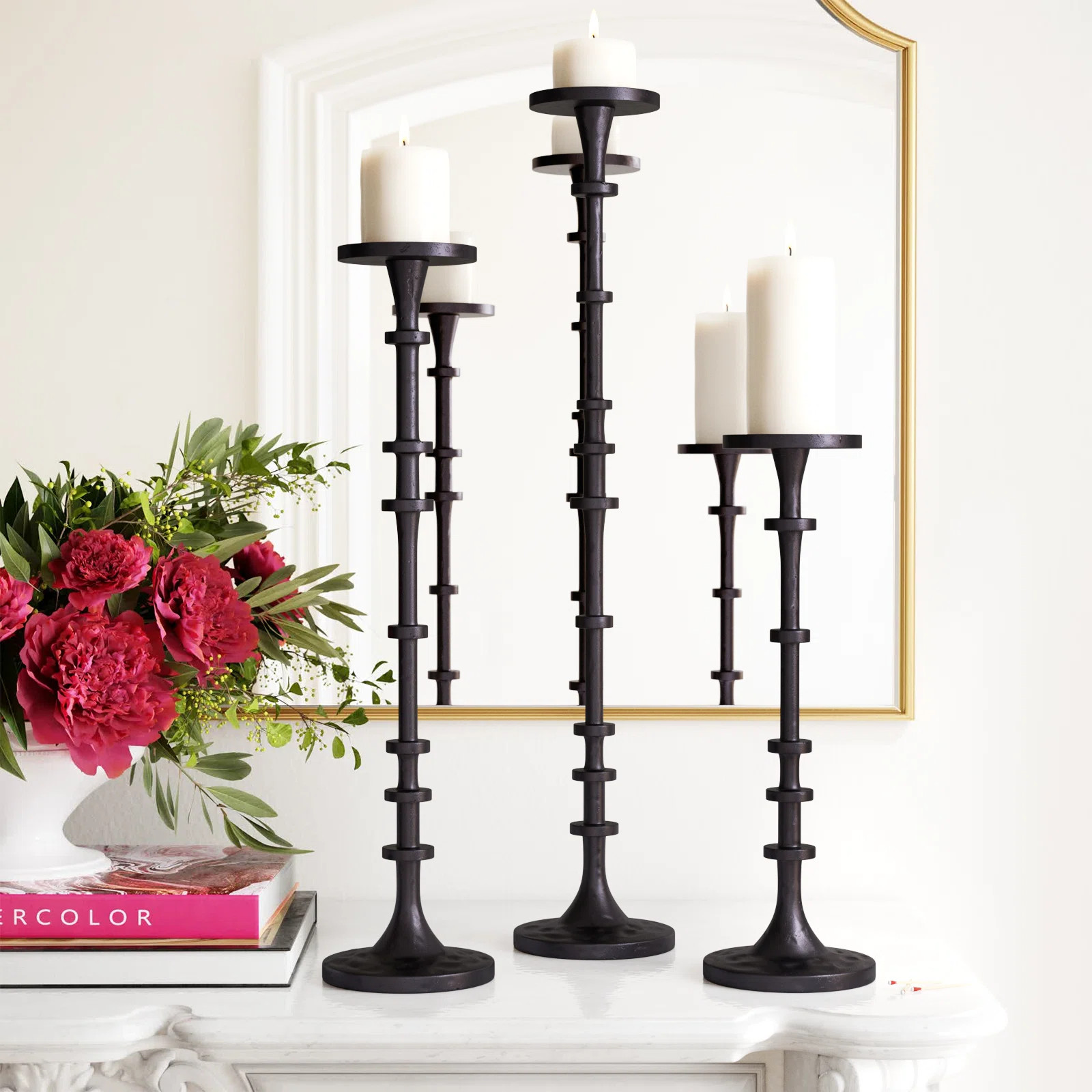Ginny Candle Stands (Set of 3) | Wayfair North America
