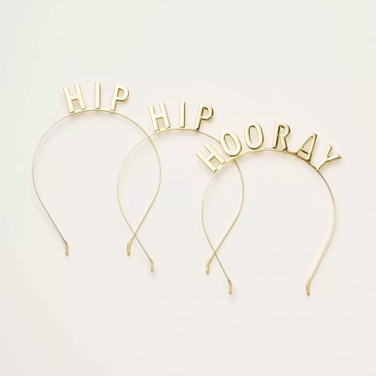 Hip Hip Hooray! Party Headband Pack 3pk - kate spade new york x Target™ Gold | Target