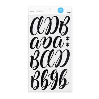 Black Hand Letter Alphabet Stickers by Recollections™ | Michaels Stores