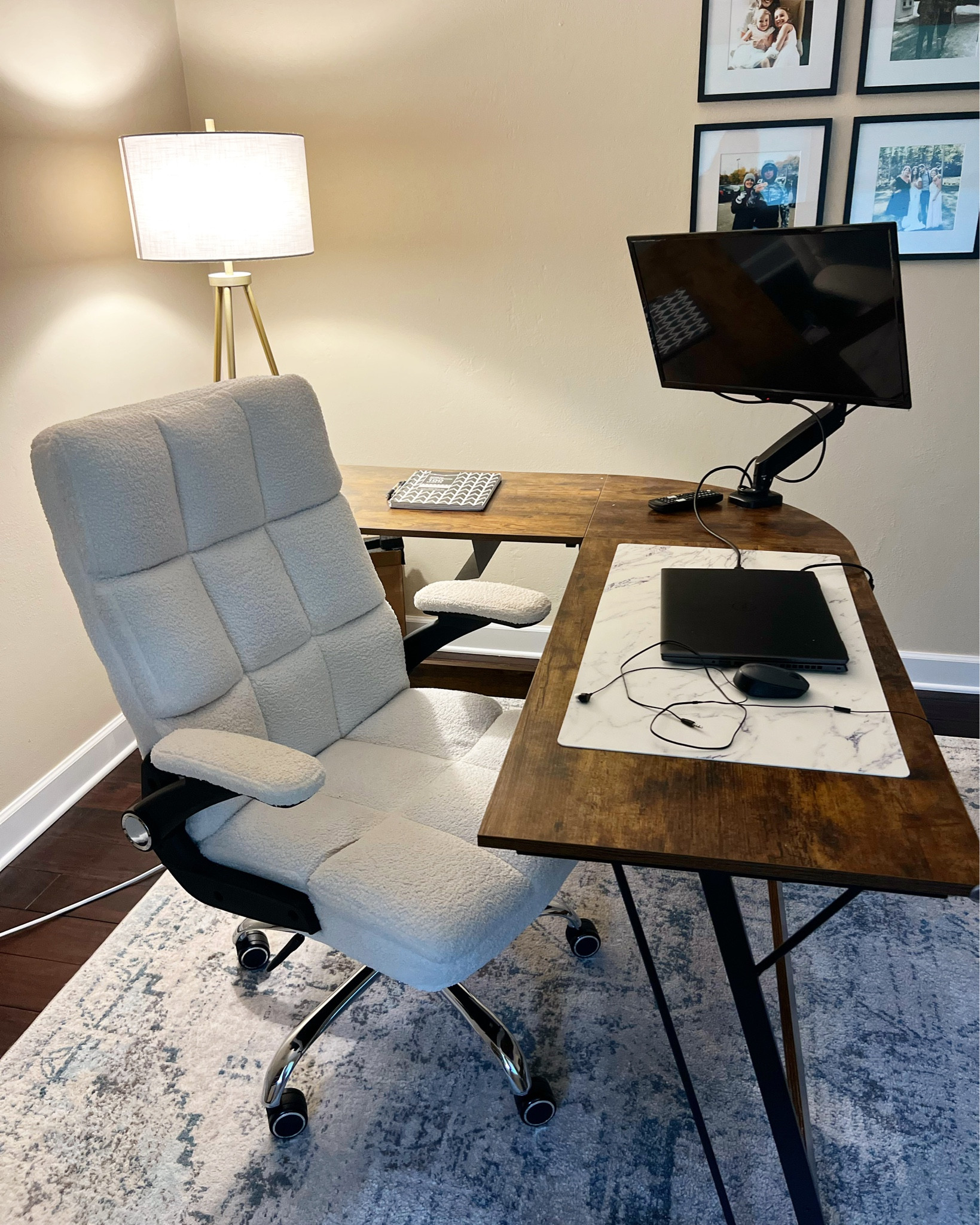 My WFH set-up that helps me tackle wfh Mom life. Because a comfy chair is always a must. 

#LTKworkwear #LTKhome #LTKfamily