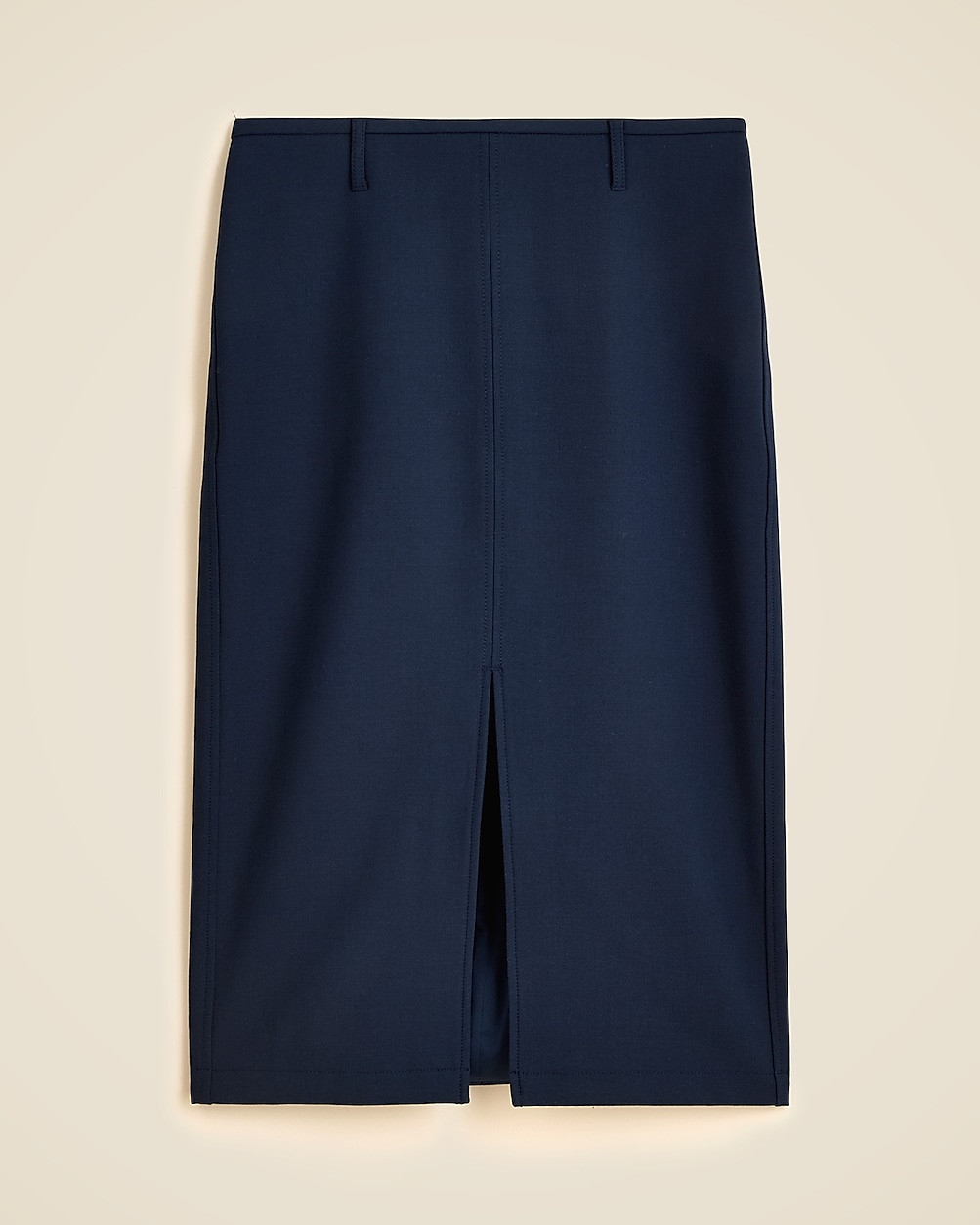 Pencil midi skirt in four-season stretch | J. Crew US