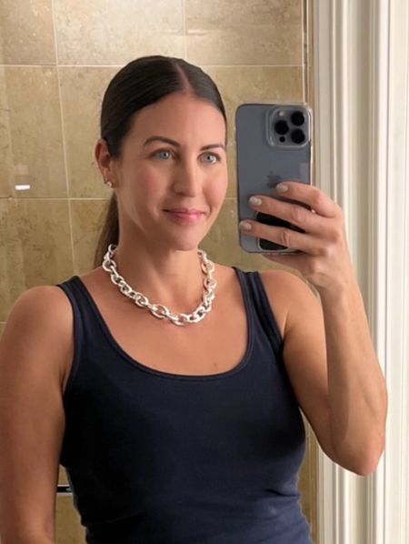 I LOVE a chunky chain. Especially in the summer.  It’s makes the entire look go from boring to special and there are a million choices/price points.  I’ve linked my favorites. 

#LTKstyletip #LTKSeasonal #LTKFind