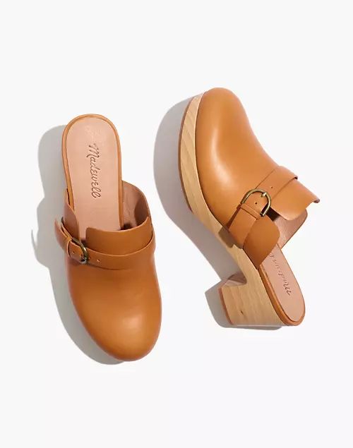 The Monique Buckle Clog | Madewell