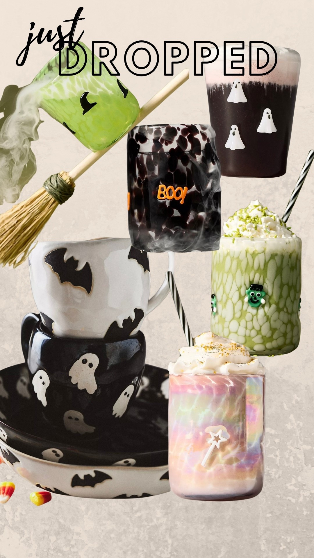 Just dropped a new Halloween collection at Anthropologie!! These always sell out fast! Halloween icon glasses, Halloween decor, new Halloween home 

#LTKHome #LTKSeasonal #LTKFindsUnder100