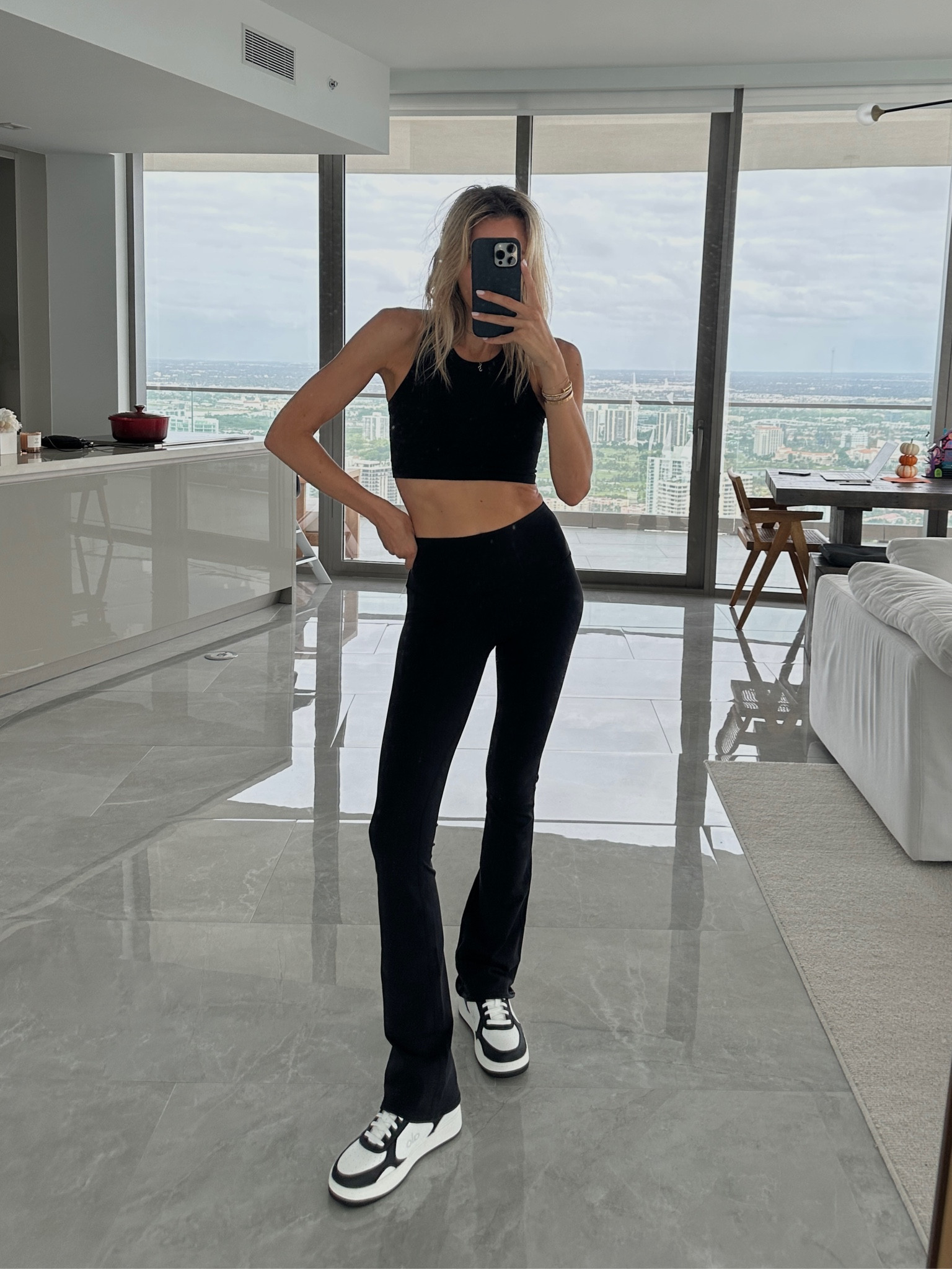 Love these bootcut leggings from alo. I have a few in regular and they fit so well  

#LTKfitness