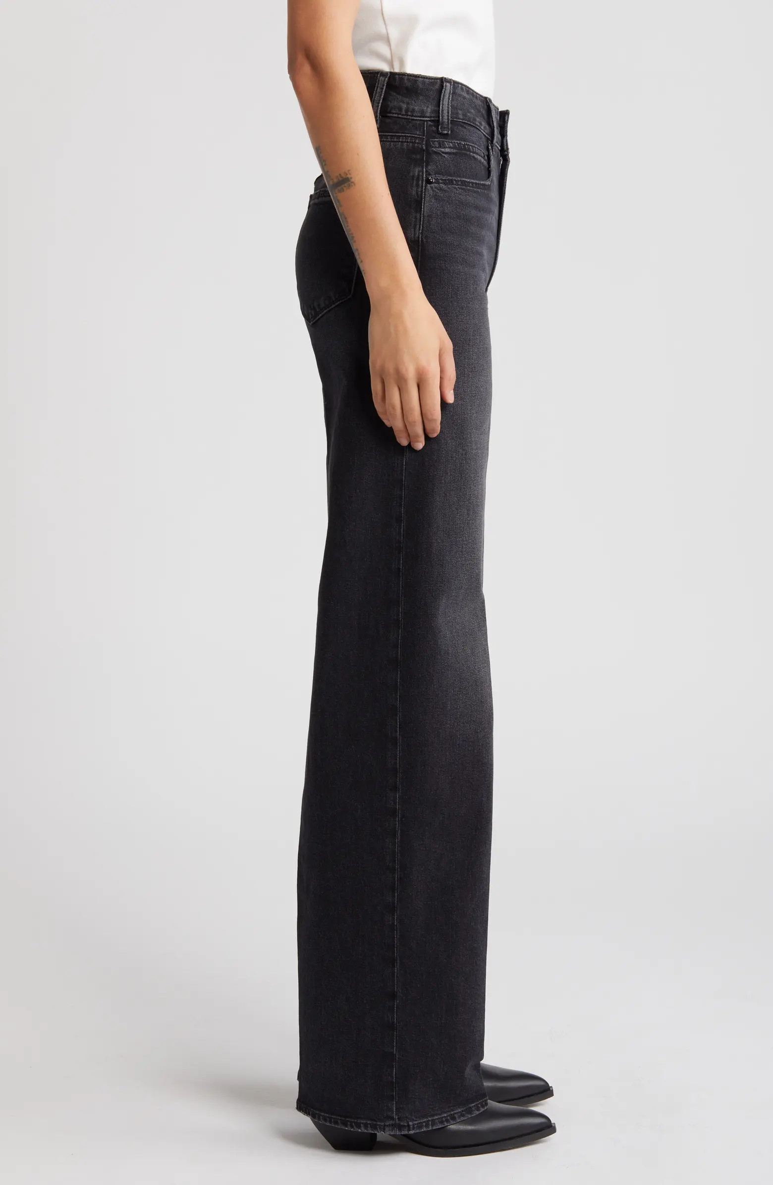 Sasha High Waist Column Straight Leg Jeans | Nordstrom