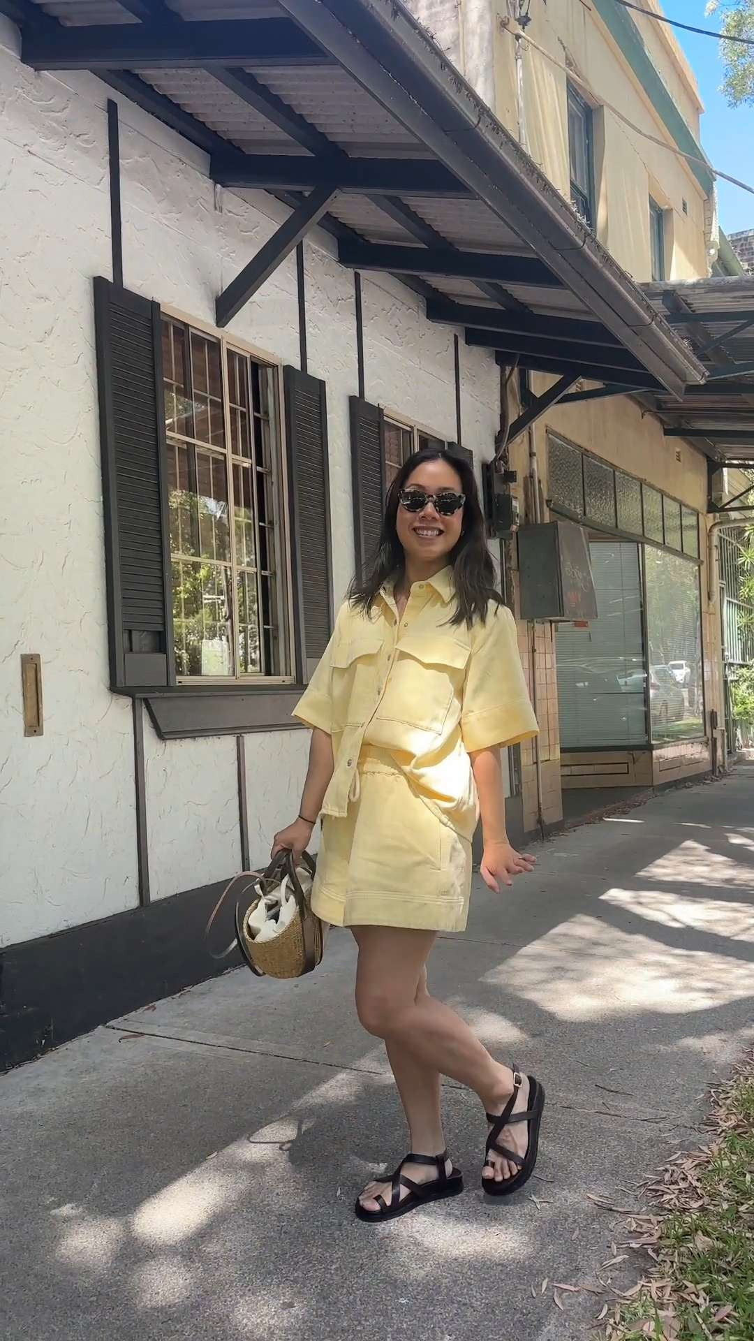 Summer OOTD! Wearing a size AU 8 in my butter yellow set from JAG  

 #LTKaustralia #LTKsummer #LTKpetite