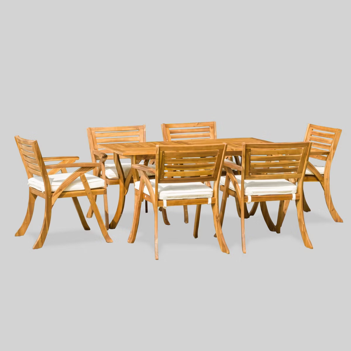 Hermosa 7pc Acacia Dining Set - Christopher Knight Home | Target