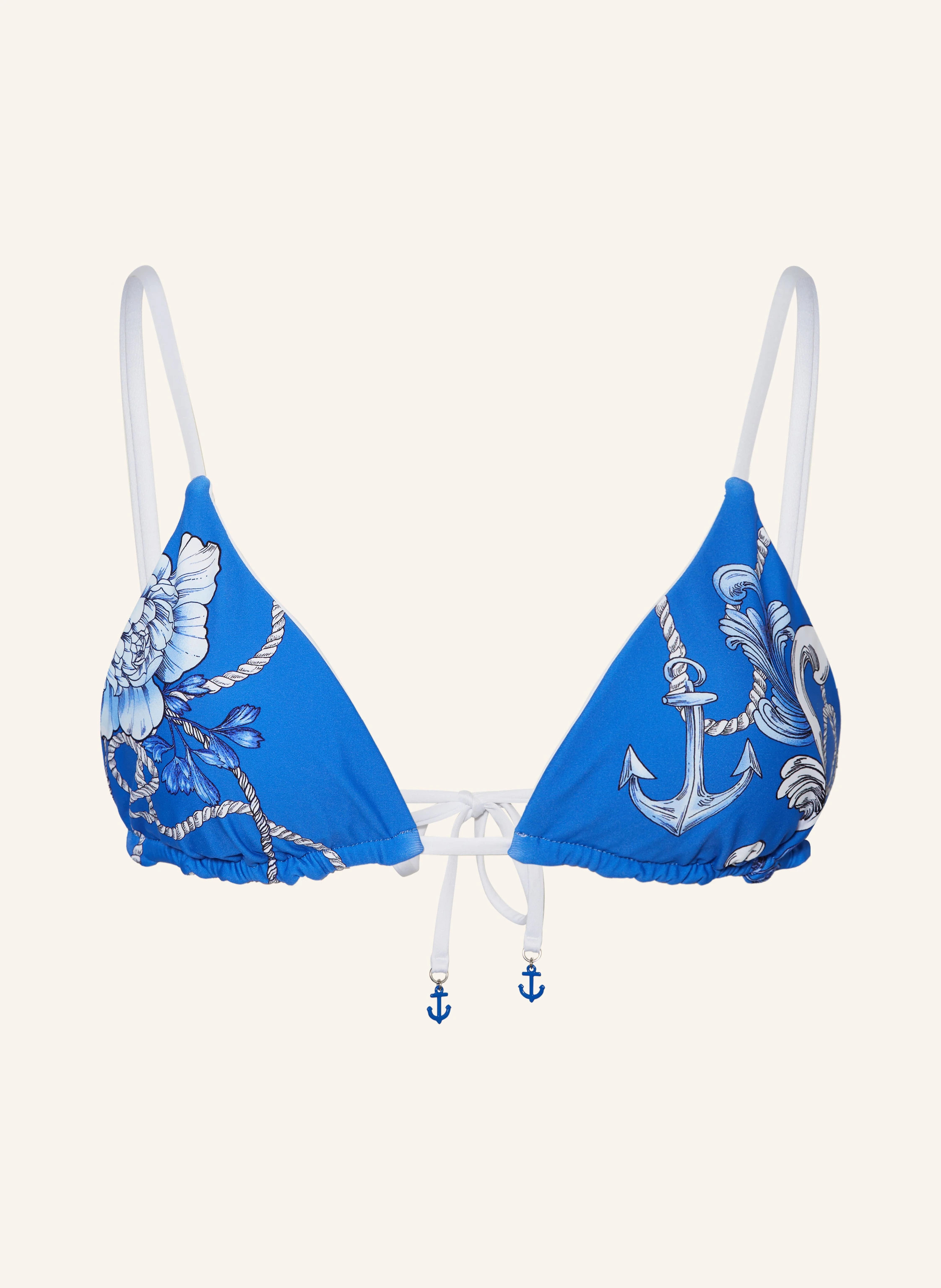 SEAFOLLY Triangel-Bikini-Top AHOY zum Wenden in blau/ weiss | Breuninger (DACH)