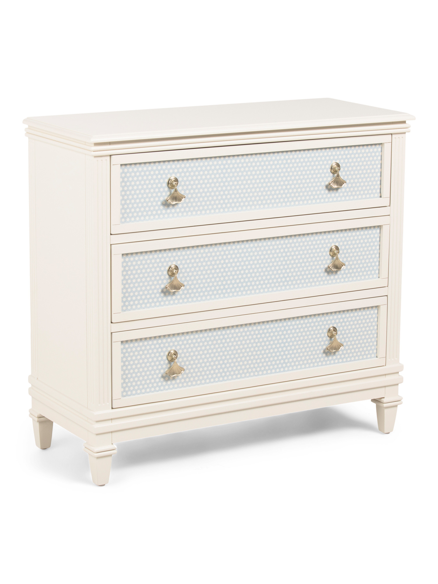 34x32x14 3 Drawer Accent Table | TJ Maxx