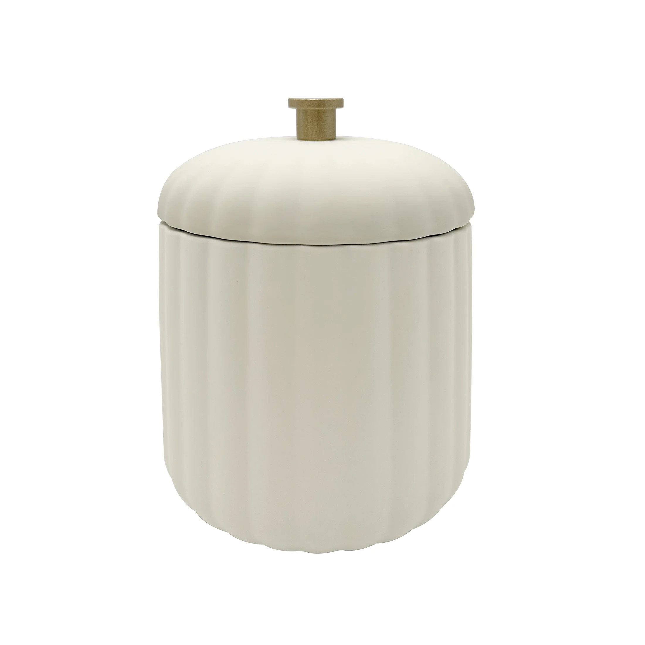 Beautiful By Drew Barrymore Bathroom Cannister- Off White | Walmart (US)