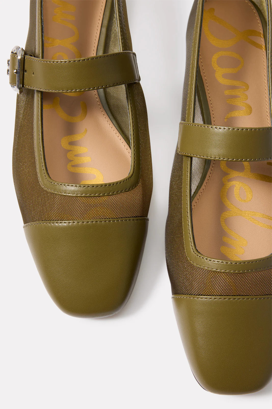 SAM EDELMAN Women's Miranda Mary Jane Shoes, Size 7, Green | Evereve