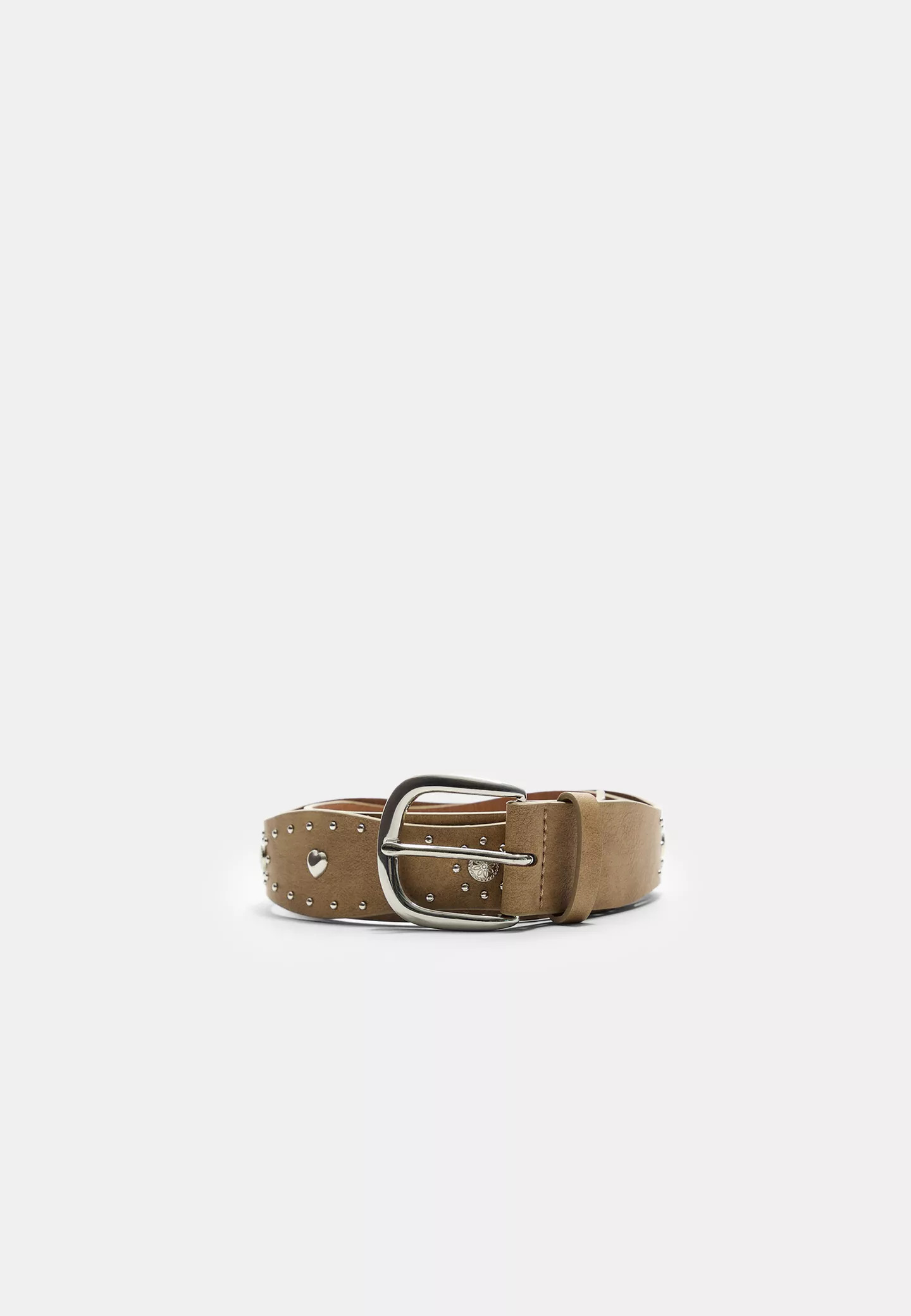 Scalloped belt with studs | Stradivarius (UK)