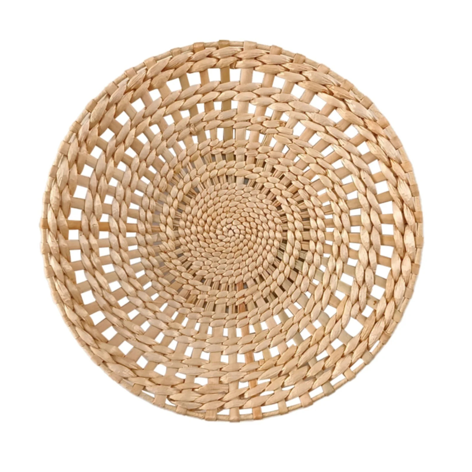 Home Decor Clearance Wall Basket Decor Boho Wall Hanging Decor Rattan Wall Decor Flat Round Wicke... | Walmart (US)