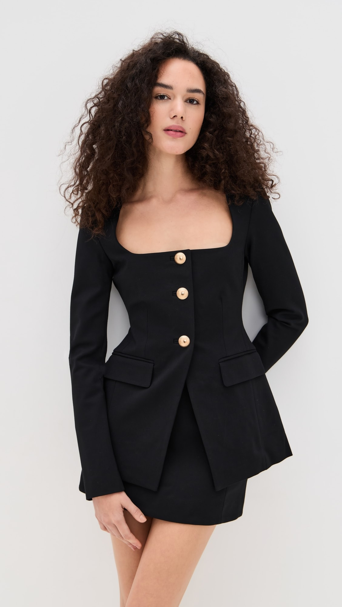 Soft Stretch Ponte Sculpted Blazer | Shopbop