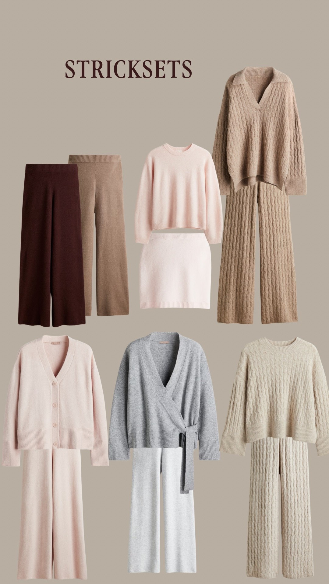 Stricksets :)

#LTKautumn #LTKdeutschland #LTKeurope