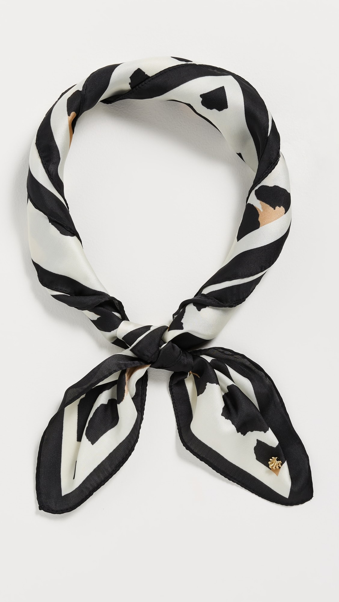 Leopard Square Satin Scarf | Shopbop