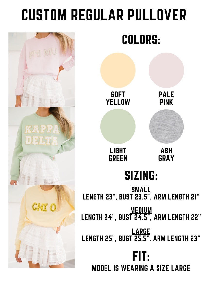 CUSTOM REGULAR PULLOVER | Judith March