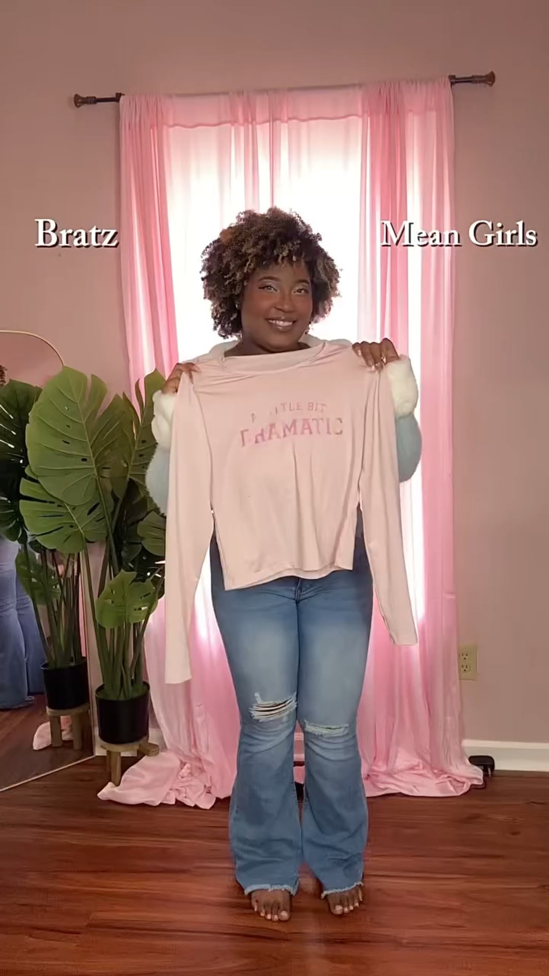 Is it giving Bratz or Mean Girls vibes or both!?🤔🩷

Outfit deets: 
-
-
#pinkgirl #pinkaesthetic #girlygirl #pinkgirly #kawaii #kawaiiaestethic #kawaiifashion #pinkcore #ootd #ootdinspo