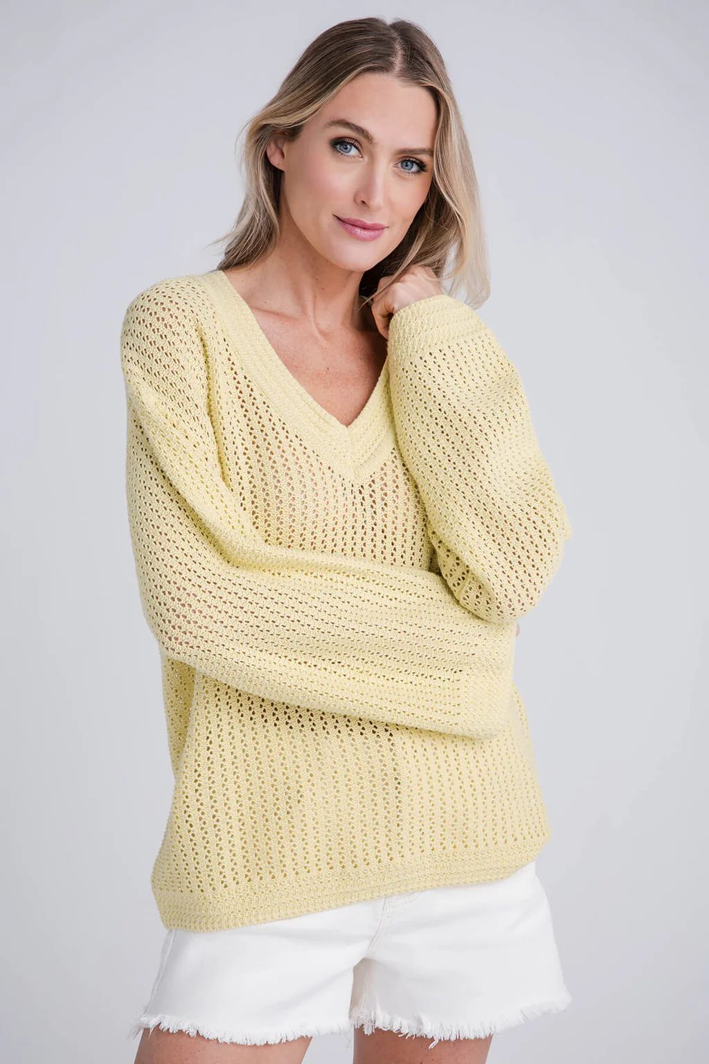 Z Supply Kiami Crochet Sweater | Social Threads