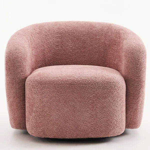Munehito Upholstered Swivel Barrel Chair | Joss & Main