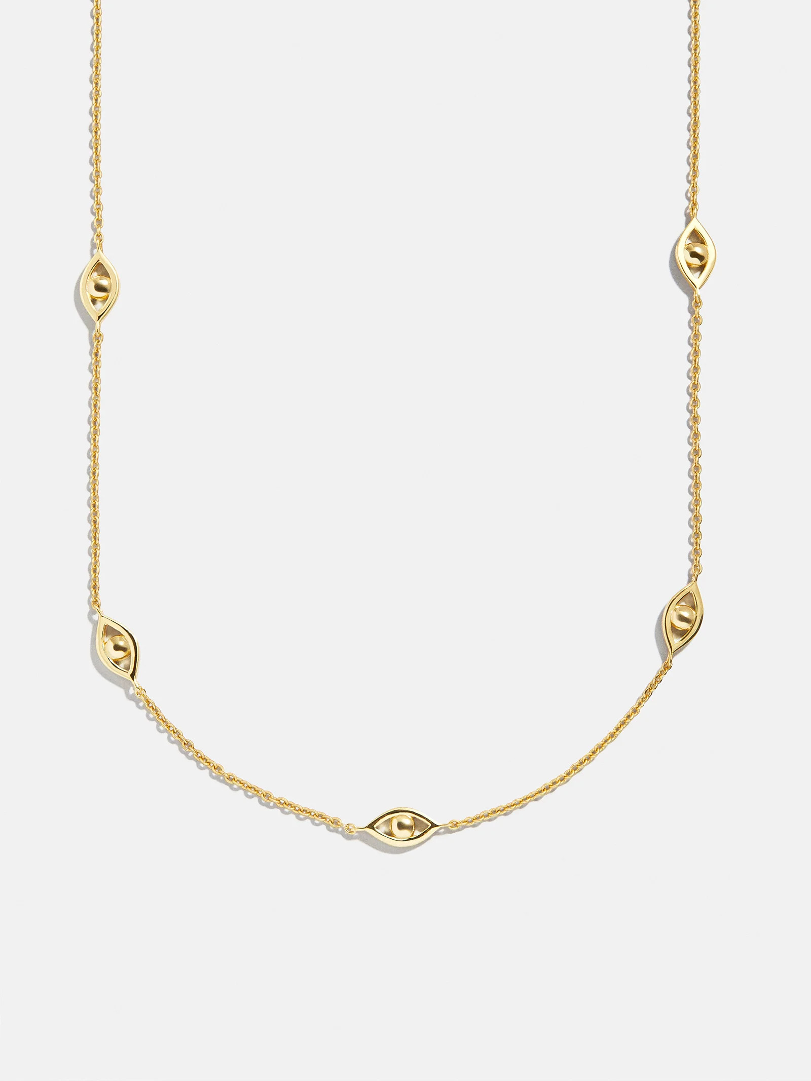 18K Gold Evil Eye Necklace - Evil Eye | BaubleBar