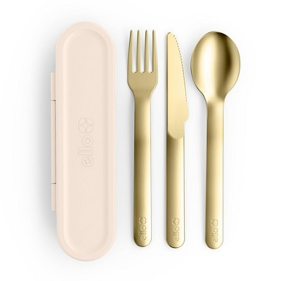 Ello Cutlery Flatware Set Gold | Target